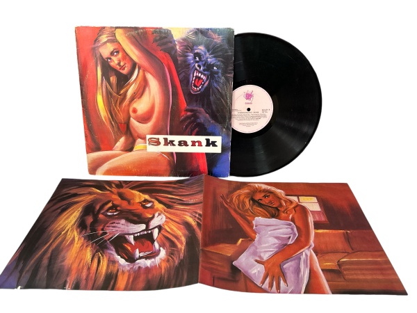 DISCO DE VINIL SKANK - O SAMBA POCONÉ - POSSUI MICRO RISCOS - ROCK NACIONAL