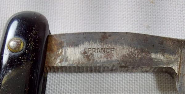 Antiga e Rara Navalha Francesa GUERITON GARANTI N 120 B 5/8