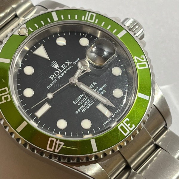 RELOGIO ROLEX SUBMARINER 16610T 50 ANOS KERMIT LETRA Z, ANO 2007