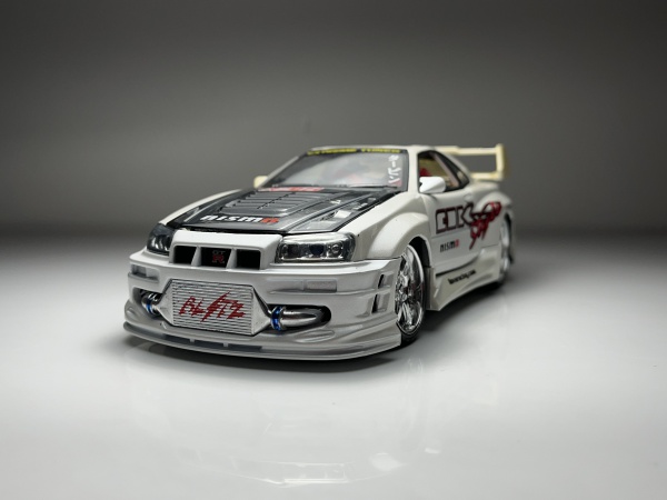 Honda Integra Type-R Azul - Kentoys Escala 1/24 miniatu