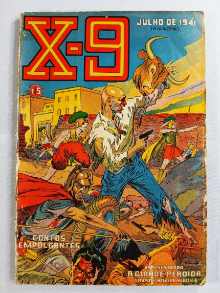 Revista X-9 - número 3 Julho 1941, número 3, ano 1941, editora RGE
