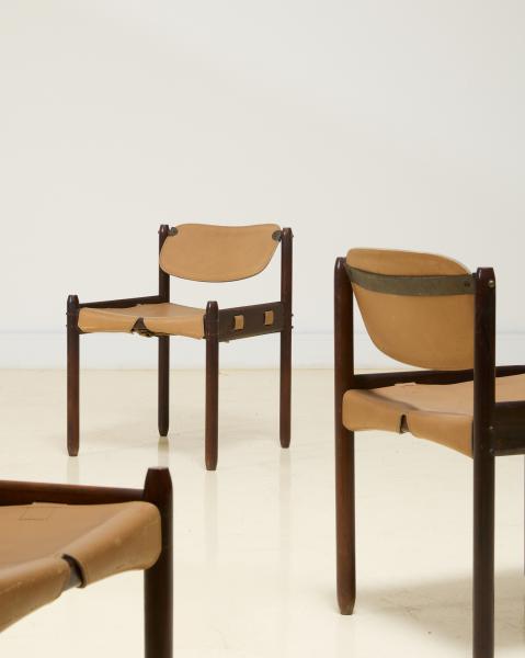 Jorge Zalszupin (L'Atelier) - Conjunto de dez cadeiras modelo