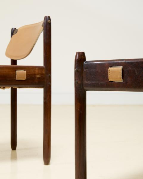 Jorge Zalszupin (L'Atelier) - Conjunto de dez cadeiras modelo