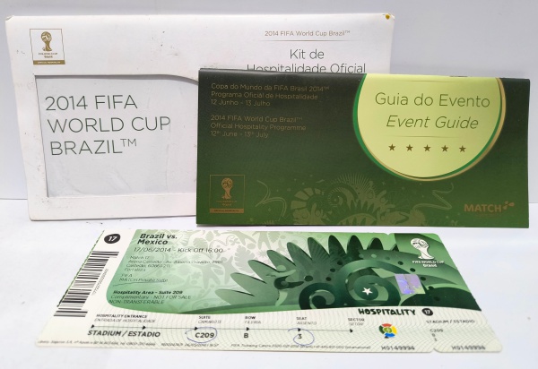 Ingresso Copa do Mundo 2014 Brasil e México