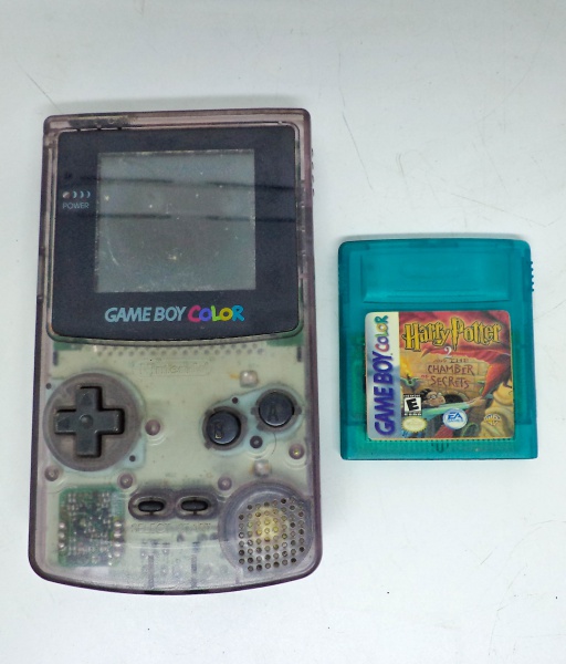 Gameboy Color Nintendo com fita Harry Potter Game Color
