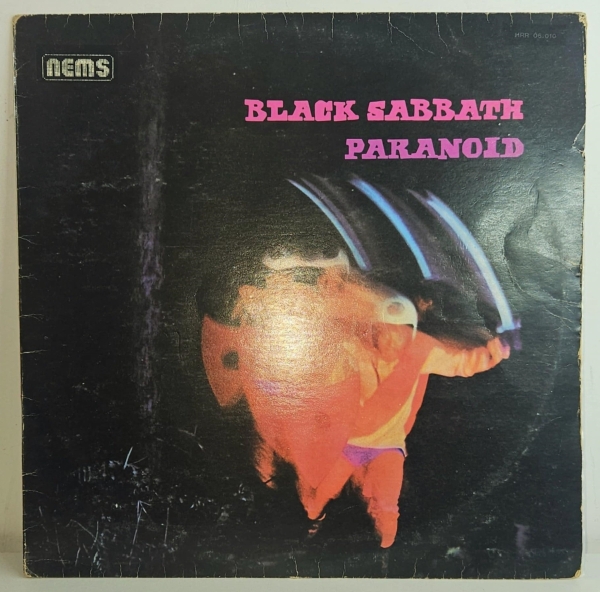 LP Vinil: BLACK SABBATH / Álbum: PARANOID / Ano: 1970 / Reedição