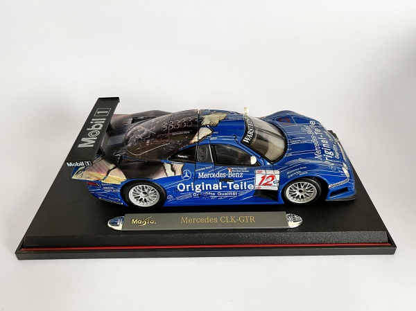 Mercedes CLK-GTR 1988, Maisto metal diecast, escala 1:1