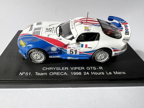Chrysler Viper GTS-R n 51, Team OREA 1998, 24 Hours Le