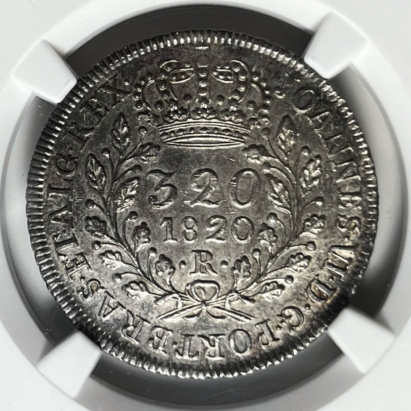 Relogios . PC038 - 640 RÉIS  1813R - SOB/FC - RECUNHO S/ 600 RÉIS foto 7