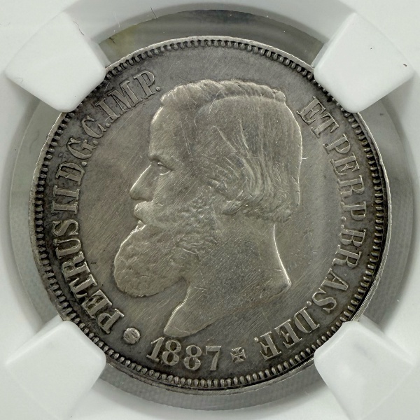 Relogios . PRR018 - 960 RÉIS 1819R - FC - VAR 7A - GRADUADA NGC UN foto 6