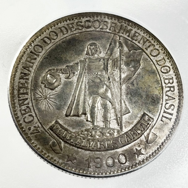 Relogios . PI291 - 1000 RÉIS 1854 - P602 - GRADUADA NGC UNC DETAIL foto 8
