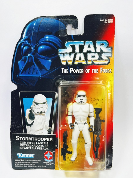 STAR WARS - THE POWER OF THE FORCE - STORMTROOPER - com Rifle
