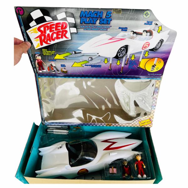 RARO - SPEED RACER - MACH 5 PLAY SET - FABRICADO PELA RESAURUS