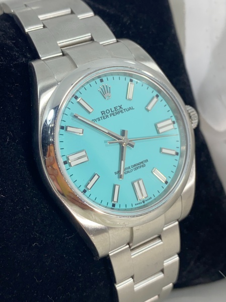 ROLEX OYSTER PERPETUAL 掛時計 RELÓGIO ROLEX OYSTER PERPETUAL EM AÇO - TAMANHO: 39MM - MODELO