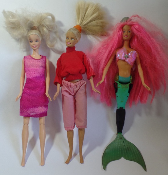 Mattel Lote com Boneca Barbie Anos 90