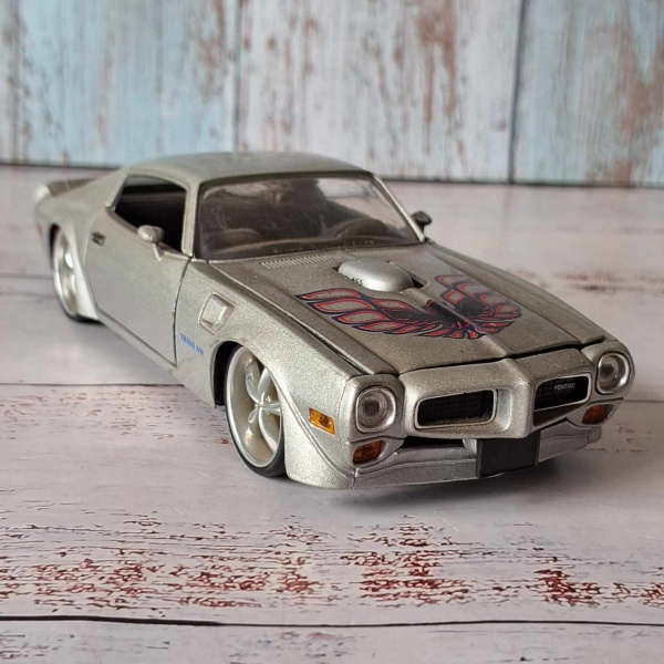 CARRINHO MINIATURA DE FERRO SUNNYSIDE PONTIAC FIREBIRD