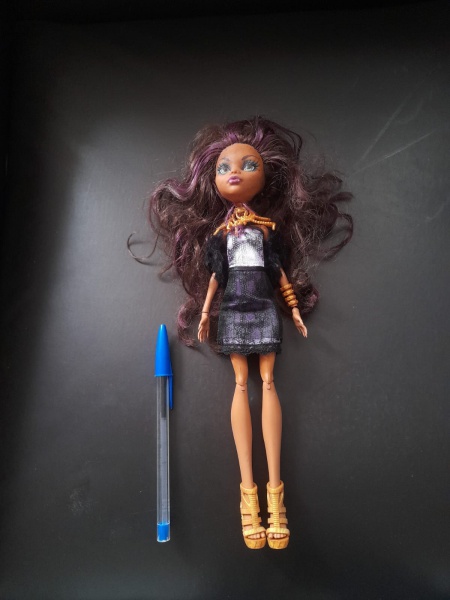 Boneca Monster High Clawdeen Wolf Mattel 25 cm de comprimento - Main Image