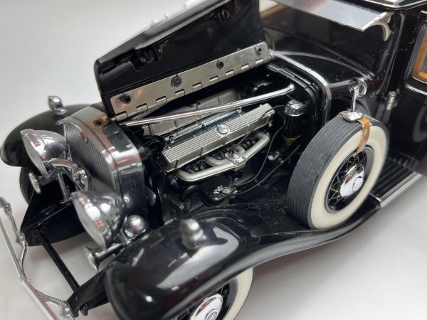 1930 CADILLAC V16 (AL CAPPONE) Preto - Franklin Mint Es