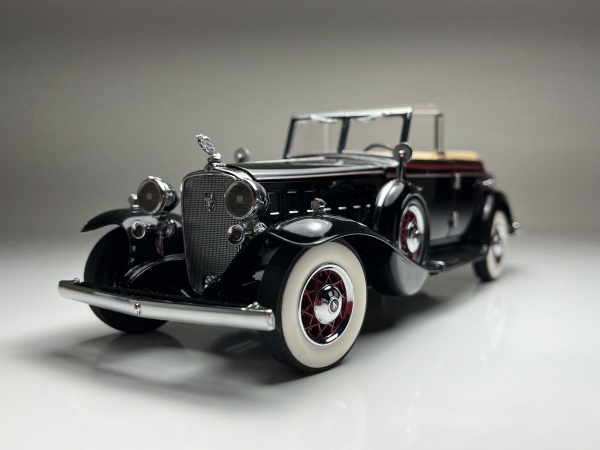 希少！フランクリンミント1932 Cadillac V-16 キャデラック 1932 CADILLAC `ELIOT NESS` – V16 PHAETON PRETO - FRANKL
