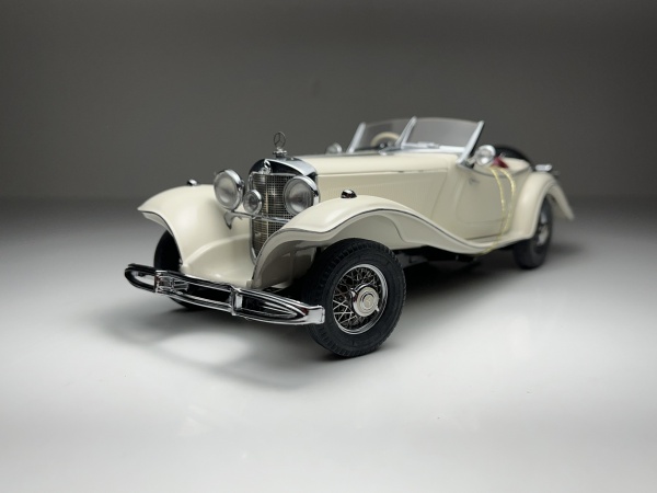 1935 MERCEDES BENZ 500K SPECIAL ROADSTER BEGE - FRANKLI