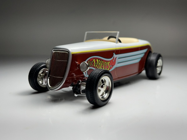 1933 FORD ROADSTER STREET ROD VERMELHO / BRANCO - HOTWH