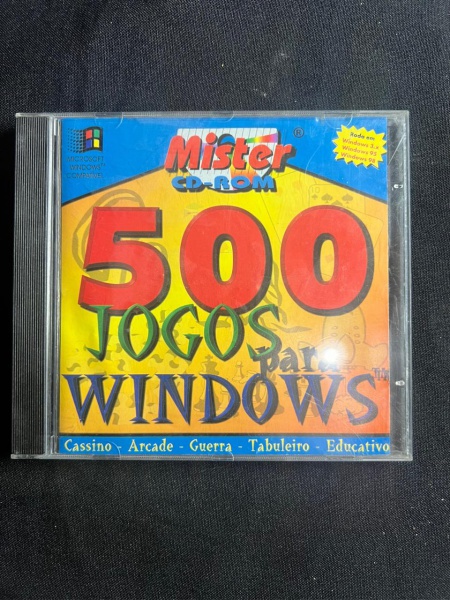 CD-ROM Mister: 500 Jogos para Windows