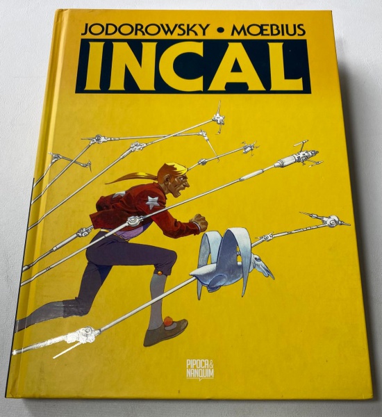 Jodorowsky- Moebius-Incal-Pipoca&Nanquim-livro capa dura novo