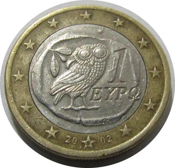 EYPO moeda Europeia 1 Euro 2002