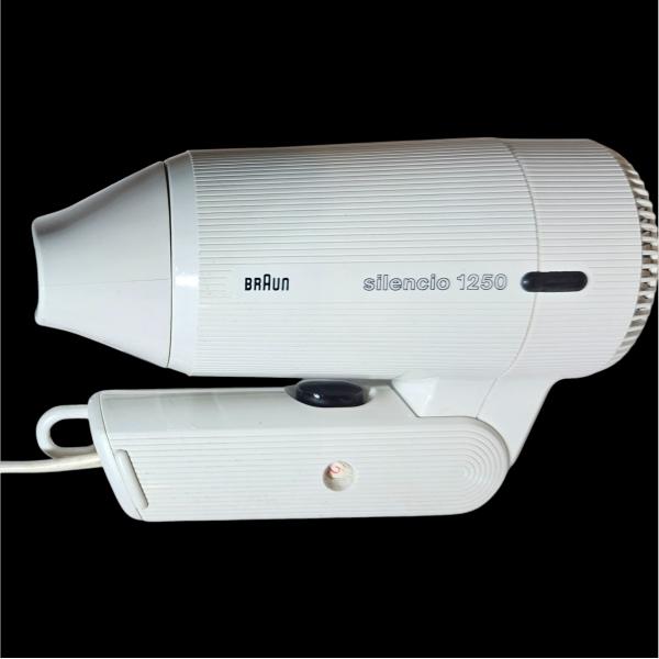 BRAUN SECADOR DE CABELO, MODELO SILENCIO 1250, LINHA