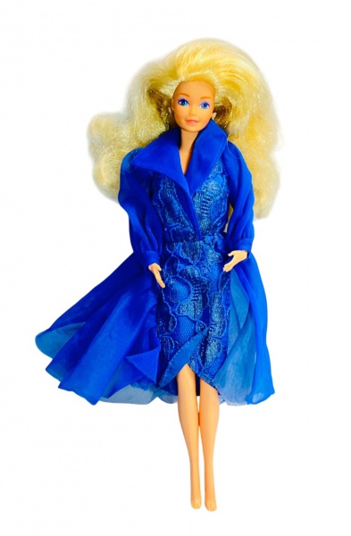 Boneca Barbie Alta Costura Estrela 1990 Articulada 29cm com Vesti