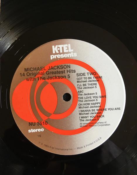 LP MICHAEL JACKSON / 14 ORIGINAL GREATEST HITS + JACKSO