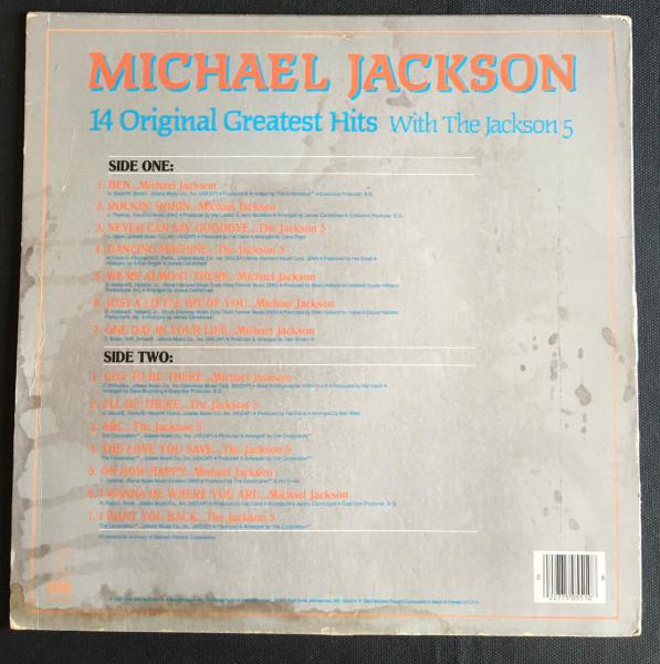 【未開封】Michael Jackson 14 Greatest Hits LP LP MICHAEL JACKSON / 14 ORIGINAL GREATEST HITS + JACKSO
