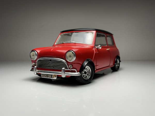 Mini Cooper S 1964 Vermelho - Majorette Escala 1/18 mi