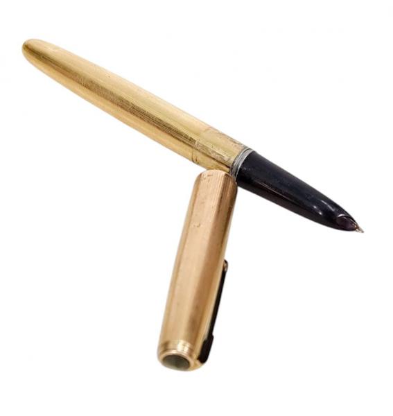 PARKER 51 - 12k Gold Filled - USA - Antiga Caneta tint
