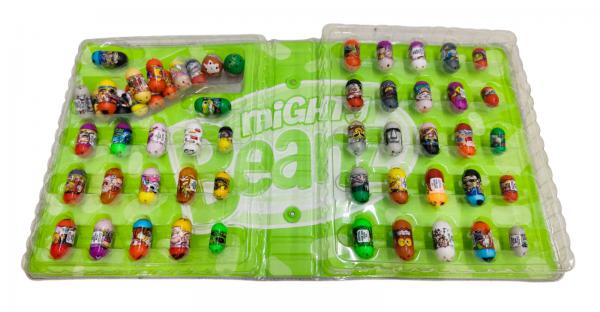 MOOSE - Coleção com 55 Mighty beanz com maleta - sendo