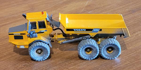 Motorart Volvo A25D Diecast 1/50 Articulated Dump Truck