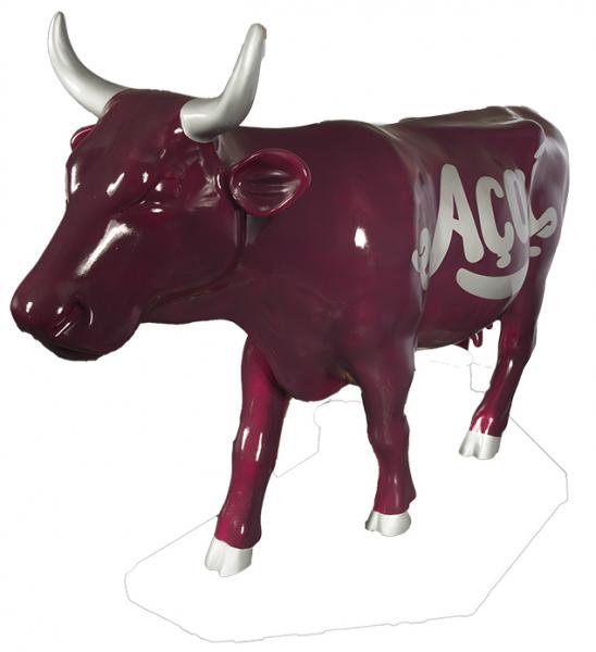 Cow Parade Belém - Vaca Açaizeira - Autoria: Rhodrigo M
