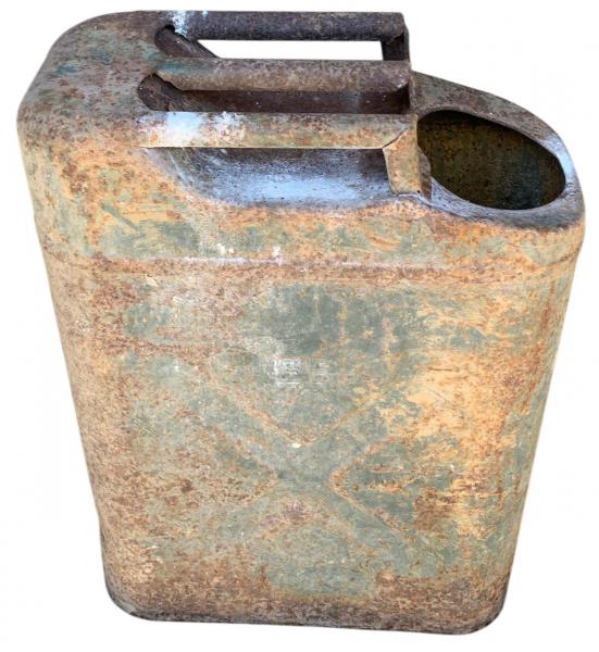Galão de combustível original de 1945, fabricado nos EU