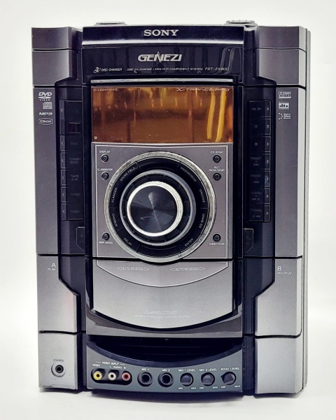 SONY - Central Sony Genezi, modelo HCD FTS - ZX80D / 880W, icônico