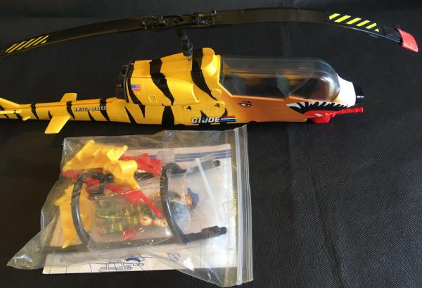 G I JOE A REAL AMERICAN HERO / TIGER FLY - HELICOPTERO