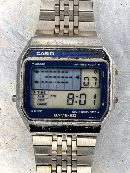 CASIO GAME-20 デジタル腕時計 DESTAQUE - Casio - Relógio Game 20, Funcionando, peca m