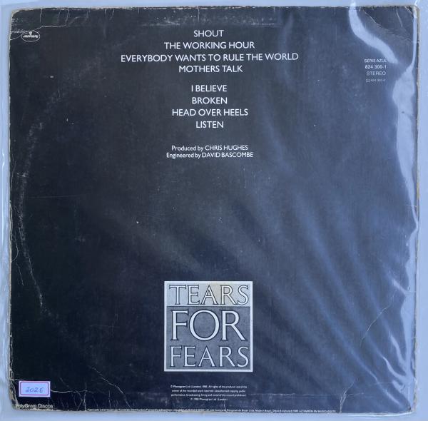 LP TEARS FOR FEARS 