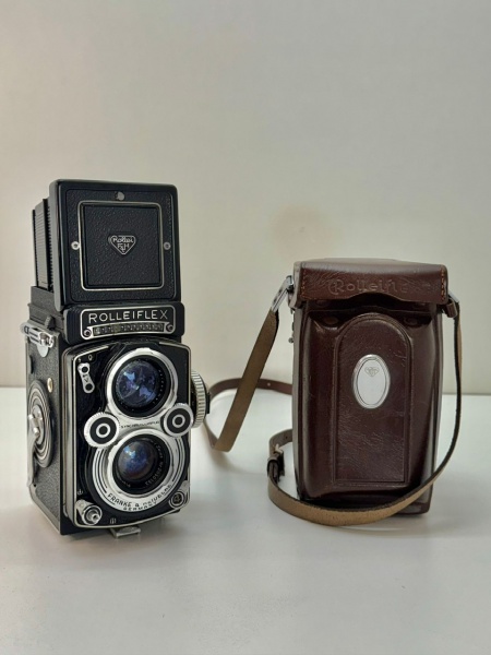 Rolleiflex Franke & Heidecke Germany - Antiga câmera fotográfica