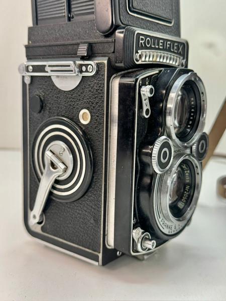 Rolleiflex Franke & Heidecke Germany - Antiga câmera fotográfica
