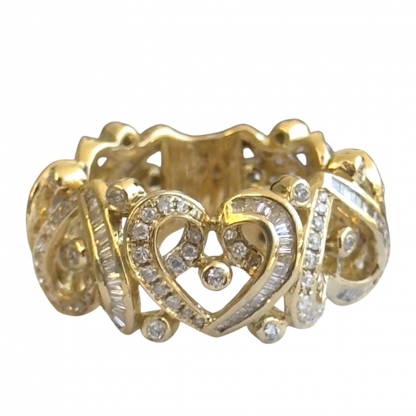 Joias . Pulseira Riviera em Ouro Amarelo 18K com Rubis e Diaman foto 2
