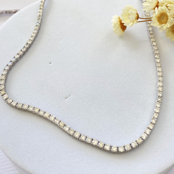 Joias . Pulseira Riviera em Ouro Amarelo 18K com Rubis e Diaman foto 7