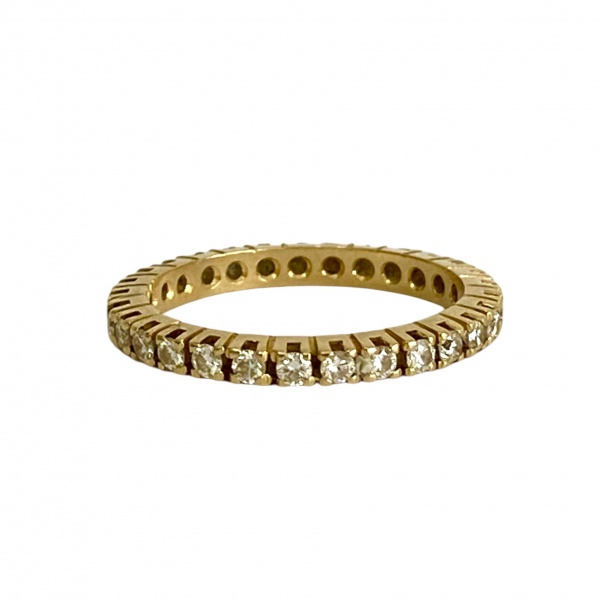 Joias . Colar Riviera em Ouro Branco 18K com 181 Diamantes  7,2 foto 3