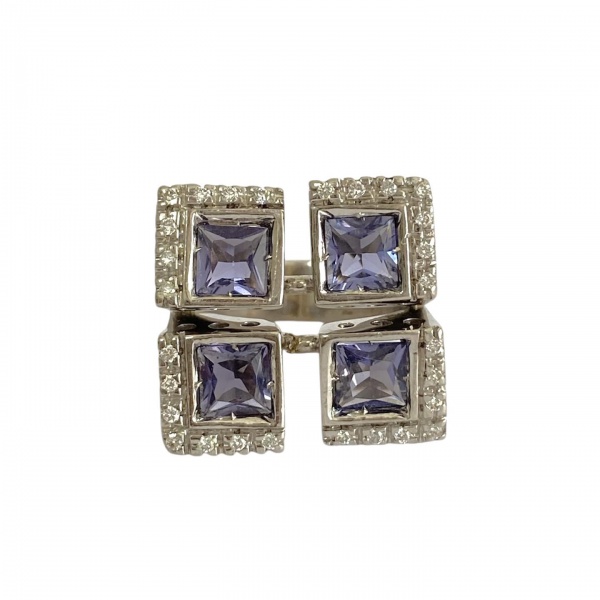 Joias . Colar Riviera em Ouro Branco 18K com 181 Diamantes  7,2 foto 8