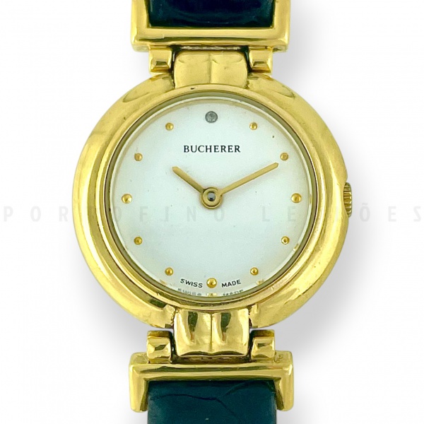Relogios . Relógio original Bucherer 24mm, quartzo, material da ca foto 1