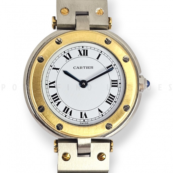 Relogios . Relógio original Cartier Tank Must em prata, 26mm x 33. foto 8